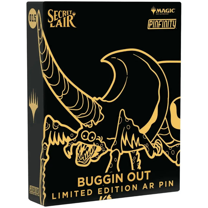 Magic The Gathering [Secret Lair: Buggin' Out] - Giant Adephage Pin Badge (Limited Edition, Augmented Reality) - Pinfinity - (015)