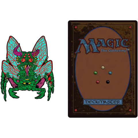 Magic The Gathering [Secret Lair: Buggin' Out] - Mazirek, Kraul Death Priest Pin Badge (Limited Edition, Augmented Reality) - Pinfinity - (013)