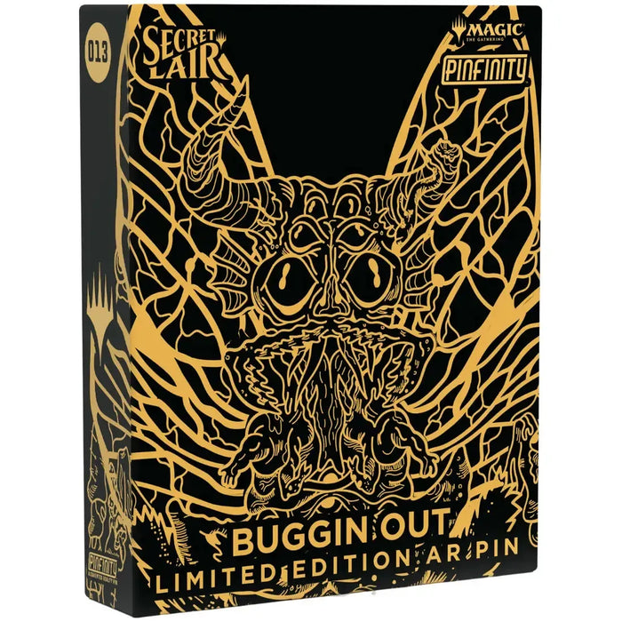 Magic The Gathering [Secret Lair: Buggin' Out] - Mazirek, Kraul Death Priest Pin Badge (Limited Edition, Augmented Reality) - Pinfinity - (013)