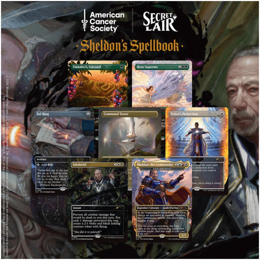 Magic: The Gathering [Secret Lair] - Sheldon's Spellbook Alternative Art Card Set - Wizards of the Coast - Secret Lair Drop Series