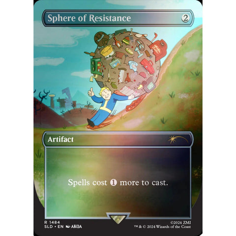 Magic: The Gathering [Secret Lair x Fallout] - Vault Boy Alternative Art Card Set (Rainbow Foil Edition) - Wizards of the Coast - Secret Lair Drop Series
