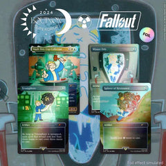 Magic: The Gathering [Secret Lair x Fallout] - Vault Boy Alternative Art Card Set (Rainbow Foil Edition) - Wizards of the Coast - Secret Lair Drop Series