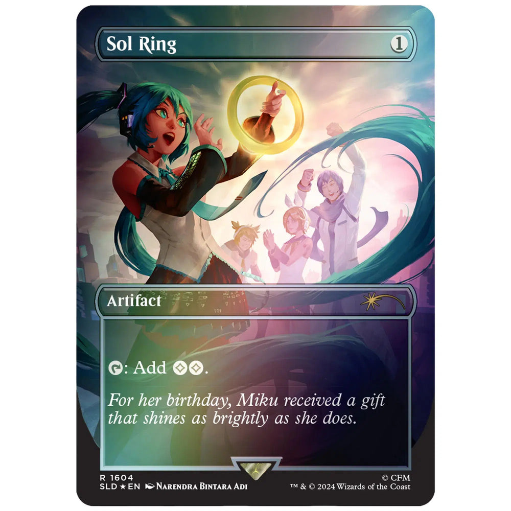 Magic: The Gathering [Secret Lair x Hatsune Miku: Digital Sensation] - Alternative Art Card Set (Rainbow Foil Edition) - Wizards of the Coast - Secret Lair Drop Series