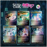 Magic: The Gathering [Secret Lair x Hatsune Miku: Digital Sensation] - Alternative Art Card Set (Rainbow Foil Edition) - Wizards of the Coast - Secret Lair Drop Series