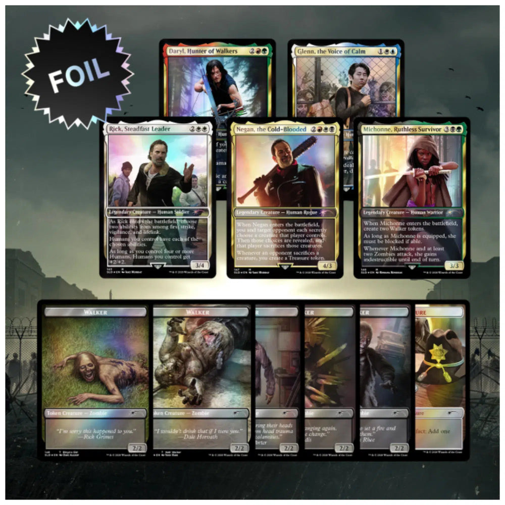 Magic: The Gathering [Secret Lair x The Walking Dead] - Alternative Art Card Set - Wizards of the Coast - Secret Lair Drop Series