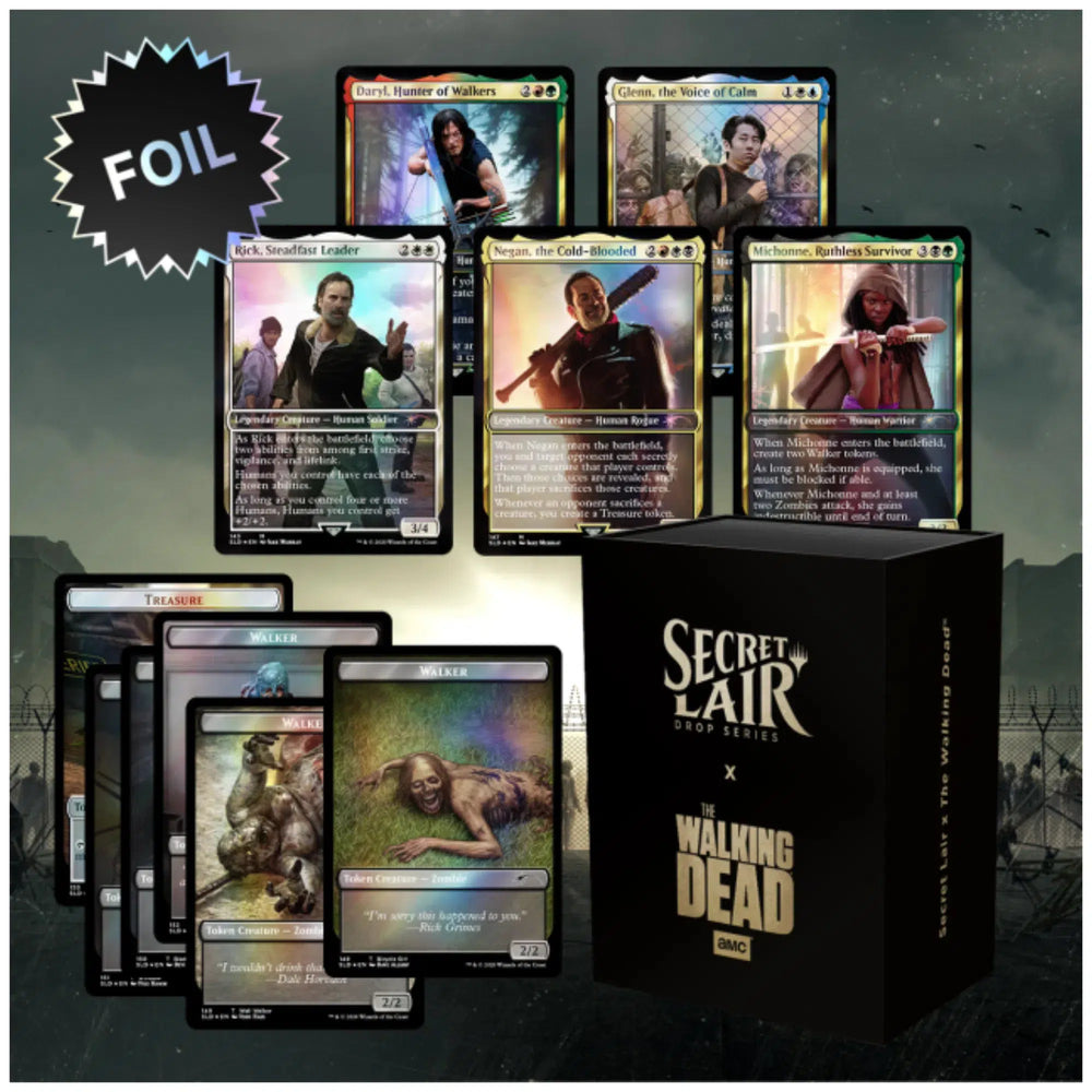 Magic: The Gathering [Secret Lair x The Walking Dead] - Alternative Art Card Set - Wizards of the Coast - Secret Lair Drop Series