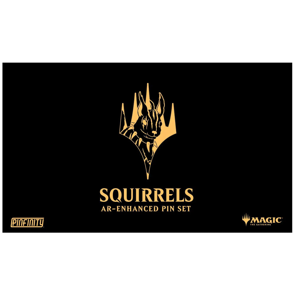 Magic: The Gathering - Squirrel Collection Pin Badge Set (4-Pack, Augmented Reality) - Pinfinity