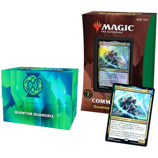 Magic: The Gathering [Strixhaven: School of Mages] - Quantum Quandrix Commander Deck - Wizards of the Coast