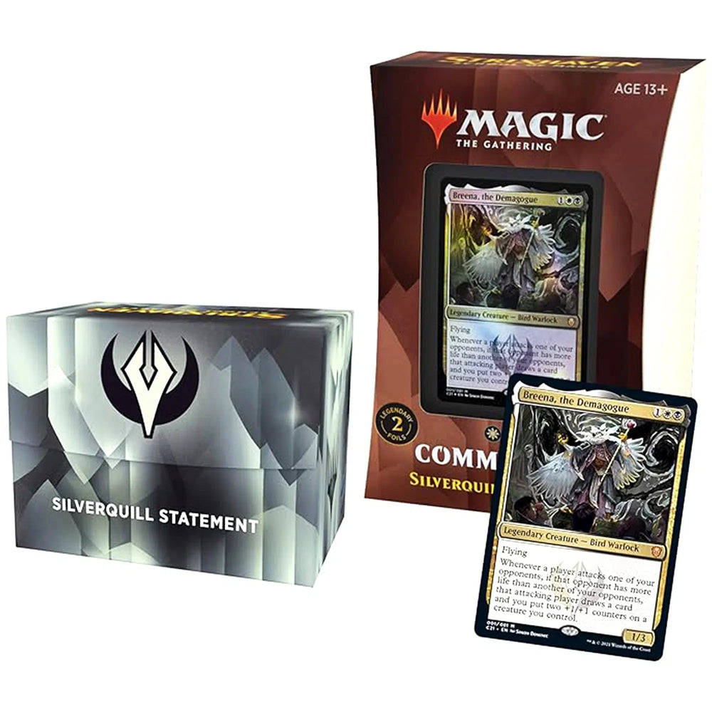 Magic: The Gathering [Strixhaven: School of Mages] - Silverquill Statement Commander Deck - Wizards of the Coast