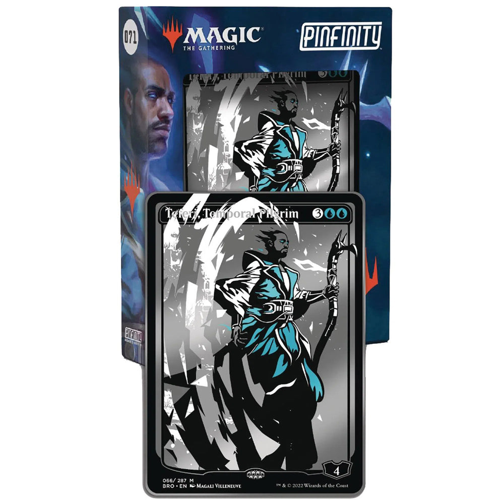 Magic: The Gathering - Teferi, Temporal Pilgrim Pin Badge (#071, Limited Edition, Augmented Reality) - Pinfinity