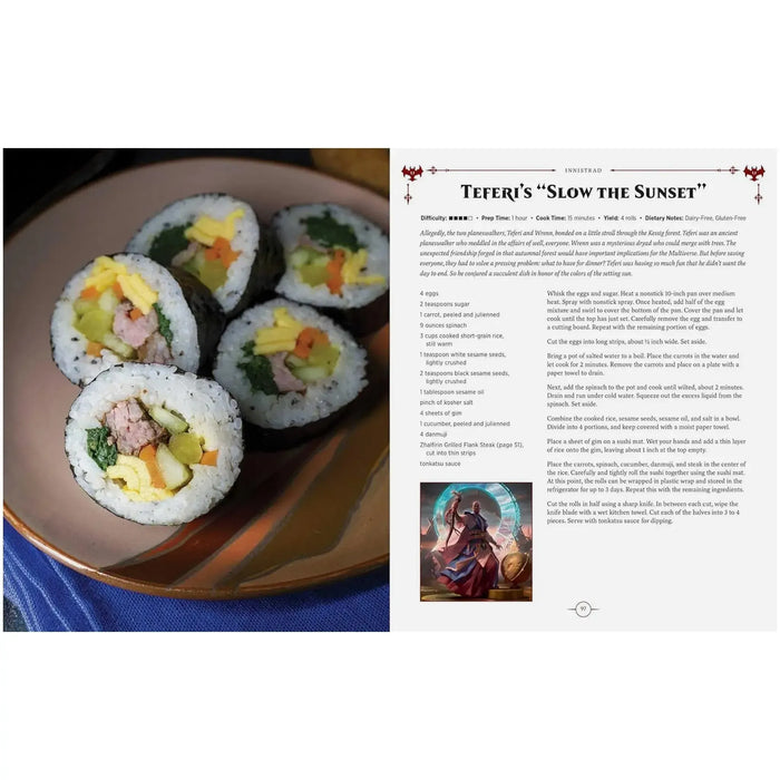 Magic: The Gathering: The Official Cookbook: Cuisines of the Multiverse (Gaming) - Insight Editions