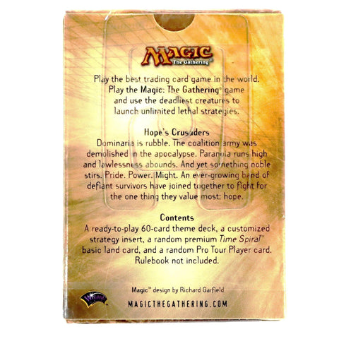 Magic: The Gathering [Time Spiral] - Hope's Crusaders Theme Deck