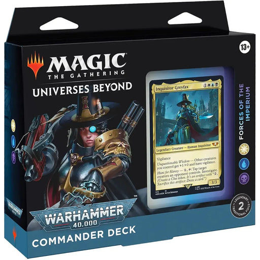 Magic: The Gathering [Universes Beyond: Warhammer 40,000] - Forces of the Imperium Commander Deck