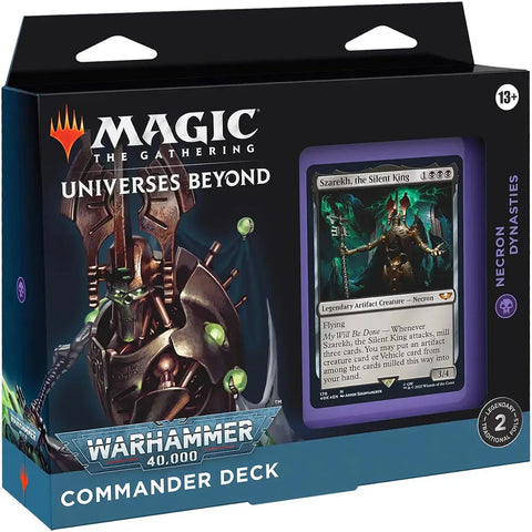 Magic: The Gathering [Universes Beyond: Warhammer 40,000] - Necron Dynasties Commander Deck