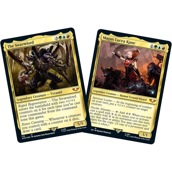 Magic: The Gathering [Universes Beyond: Warhammer 40,000] - Tyranid Swarm Commander Deck
