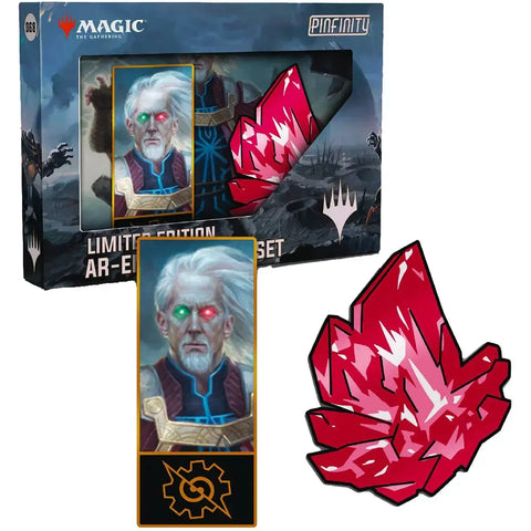 Magic: The Gathering - Urza & Mightstone Pin Badge (Limited Edition) - Pinfinity - Augmented Reality Series (068)