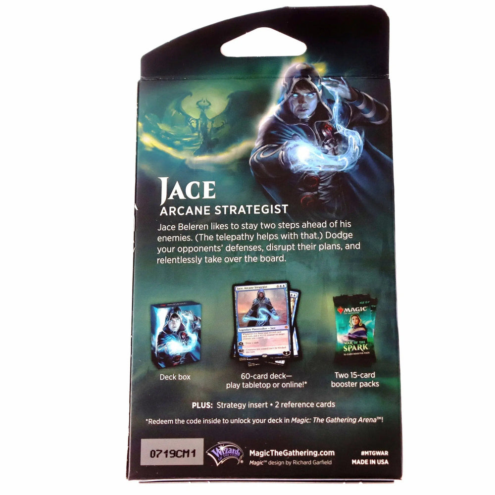 Magic: The Gathering [War of the Spark] - Jace, Arcane Strategist Planeswalker Deck
