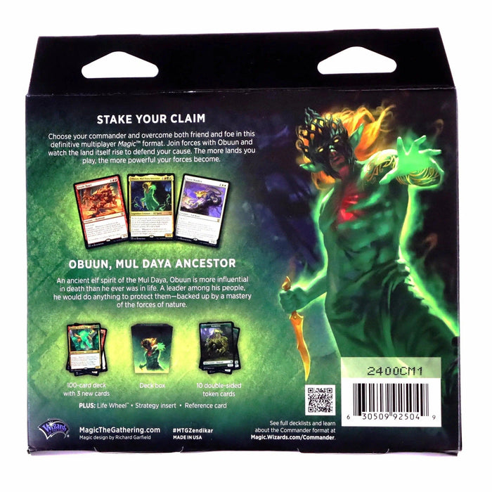 Magic: The Gathering [Zendikar Rising] - Land's Wrath Commander Deck