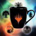 Magic: the Gathering - "Channel Your Power" Planeswalker & Mana Symbols Mug (Ceramic, 16 oz.) - Bioworld