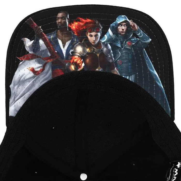 Magic: the Gathering - Planeswalker Symbol Hat (Black, Elite Flex) - Bioworld