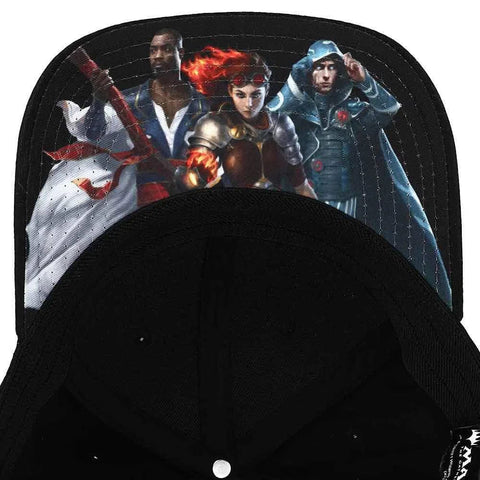 Magic: the Gathering - Planeswalker Symbol Hat (Black, Elite Flex) - Bioworld
