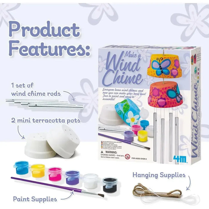 Make a Wind Chime - Arts & Craft Toy Kit - 4M