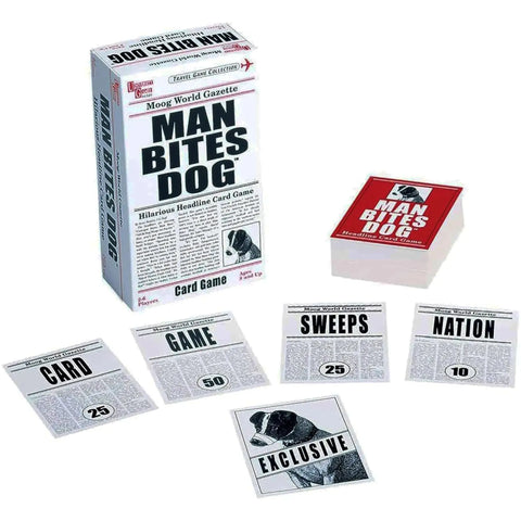 Man Bites Dog - Funny Party Card Game for Family, Adults, and Children (2-6 Players, Ages 8+) - University Games - Image 2