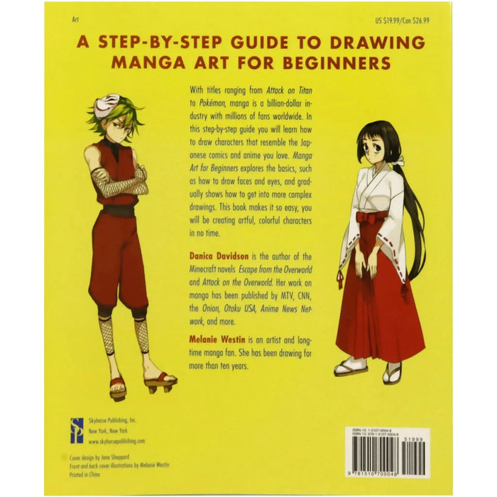 Manga Art for Beginners | How to Create Your Own Manga Drawings | Art & Drawing Book | Paperback