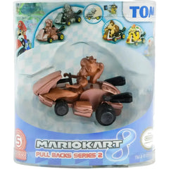 Mario Kart 8 - Pink Gold Princess Peach Mini Pull-Back Racer Toy Car - TOMY - Pull-Backs Series 2 - (2016)