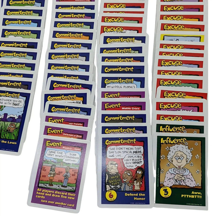 Marriage Material - The Card Game of Matrimonial Evasion - Zipwhaa