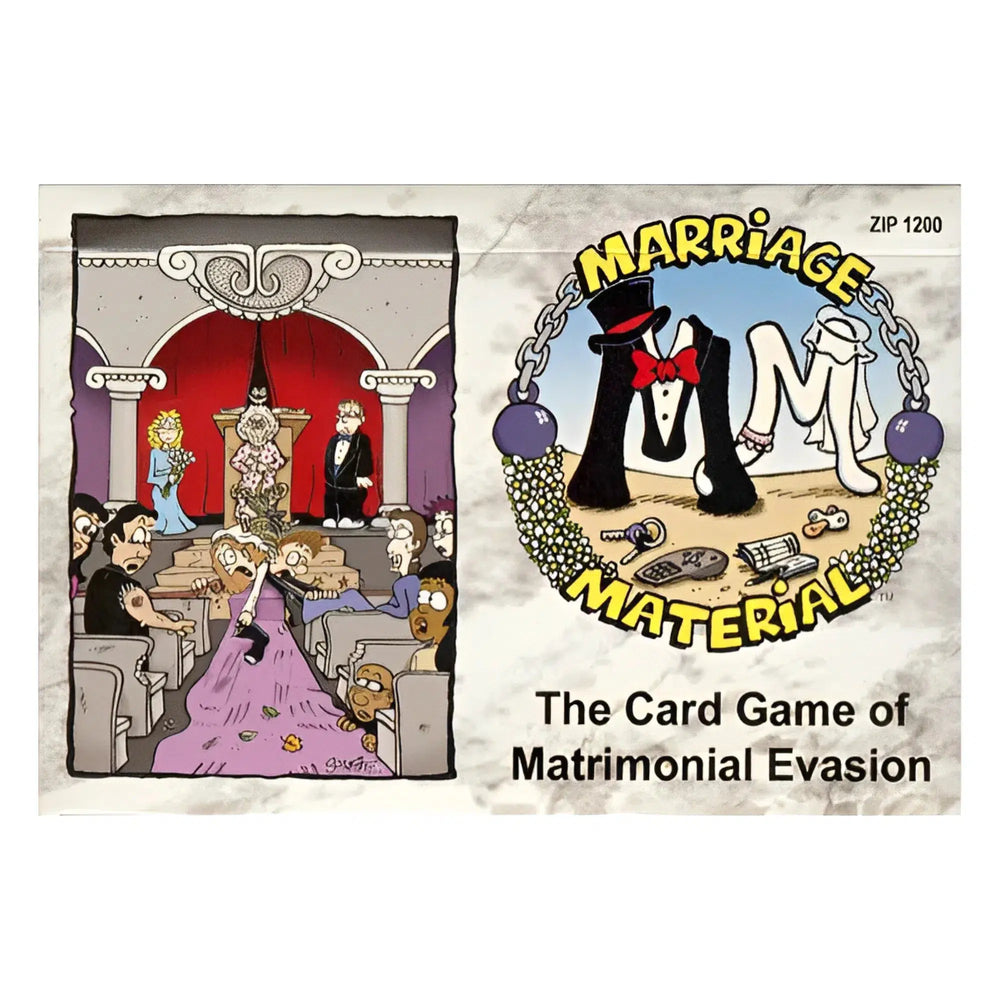 Marriage Material - The Card Game of Matrimonial Evasion - Zipwhaa
