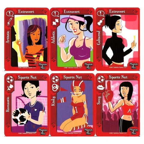 Martinis & Men: The Hip Matchmaking Game - Card Game - TableStar Games