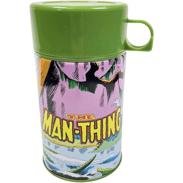 Marvel - 1974 Comic Cover Art of The Man-Thing Lunchbox & Beverage Container Set (Limited Edition: 1 of 2,500) - Surreal Entertainment - PREVIEWS Exclusive, Tin Titans Series