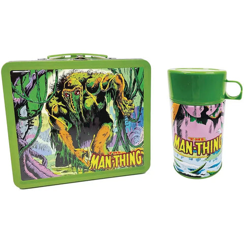 Marvel - 1974 Comic Cover Art of The Man-Thing Lunchbox & Beverage Container Set (Limited Edition: 1 of 2,500) - Surreal Entertainment - PREVIEWS Exclusive, Tin Titans Series