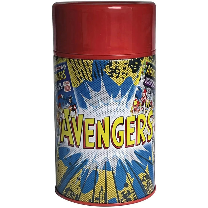 Marvel - "Avengers Assemble!" Retro Lunchbox & Beverage Container Set (Limited Edition: 1 of 2,500) - Surreal Entertainment - Tin Titans Series, PREVIEWS Exclusive