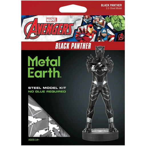 Marvel: Avengers - Black Panther Figure Model Kit (Steel, Moderate Difficulty) - Fascinations - Metal Earth Series - (2024)