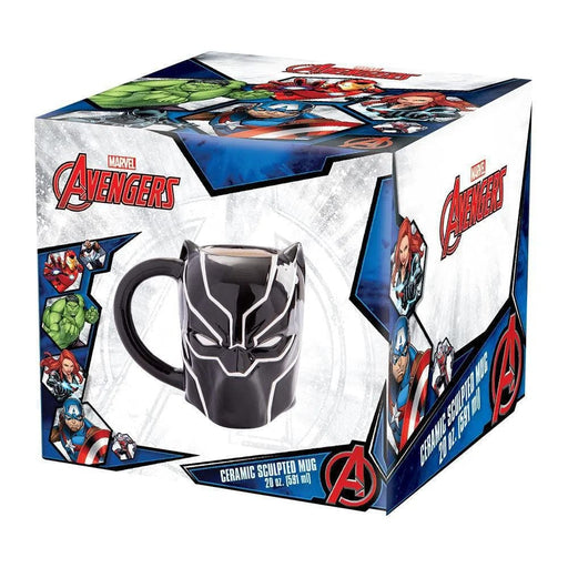 Marvel: Avengers - Black Panther Sculpted Mug (Ceramic, 20 oz.) - Bioworld