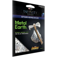 Marvel [Avengers: Endgame] - Stormbreaker Figure Model Kit (Steel, Moderate Difficulty) - Fascinations - Metal Earth Series