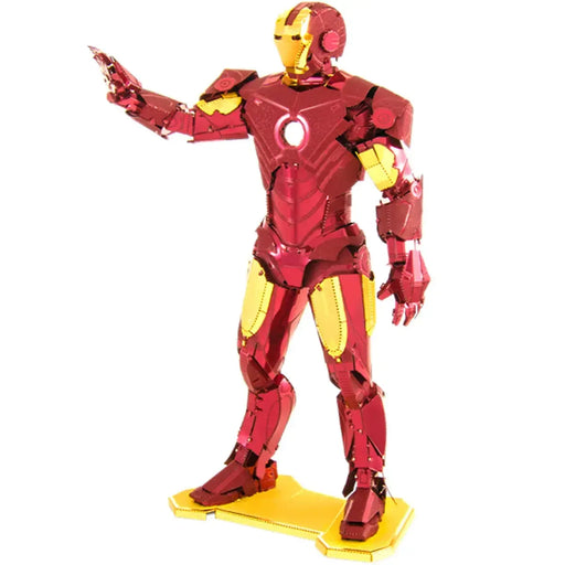 Marvel [Avengers] - Iron Man Figure Model Kit (Steel, Expert Difficulty) - Fascinations - Metal Earth Series