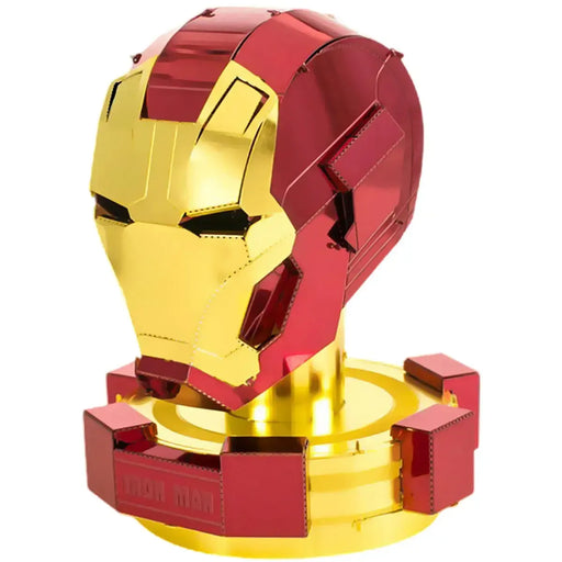 Marvel [Avengers] - Iron Man Helmet Figure Model Kit (Steel, Moderate Difficulty) - Fascinations - Metal Earth Series
