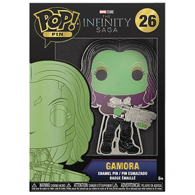 Marvel [Avengers: The Infinity Saga] - Gamora Pin Badge (Glows in the Dark, Enamel) - Funko - Pop! Pin Series (26)