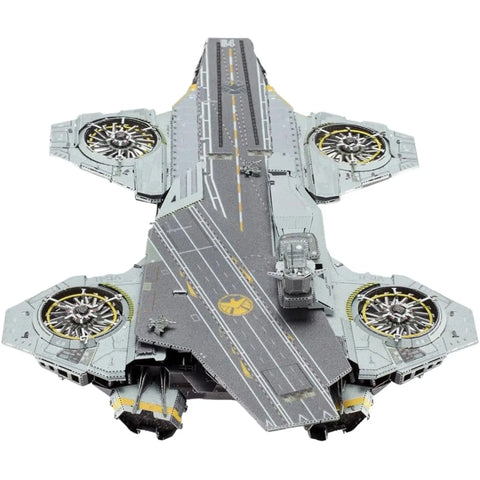 Marvel [Avengers: The Infinity Saga] - Helicarrier Vehicle 3D Figure Model Kit (Steel, Hard Difficulty) - Fascinations - Metal Earth Premium Series - (2024)