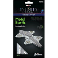Marvel [Avengers: The Infinity Saga] - Helicarrier Vehicle 3D Figure Model Kit (Steel, Hard Difficulty) - Fascinations - Metal Earth Premium Series - (2024)