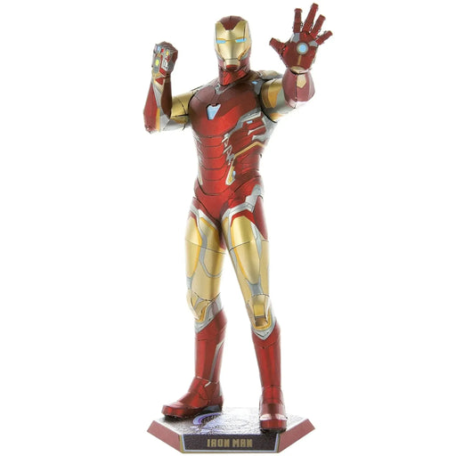 Marvel [Avengers: The Infinity Saga] - Iron Man Mark LXXXV 3D Figure Model Kit (Steel, Easy to Moderate Difficulty) - Fascinations - Metal Earth Premium Series - (2022)