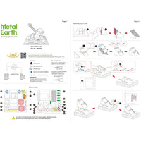 Marvel [Avengers] - Unpainted Mjolnir Model Kit (Steel, Moderate Difficulty) - Fascinations - Metal Earth Series