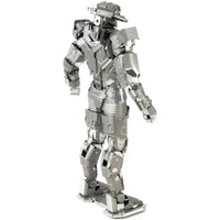 Marvel [Avengers] - Unpainted War Machine Figure Model Kit (Steel, Expert Difficulty) - Fascinations - Metal Earth Series