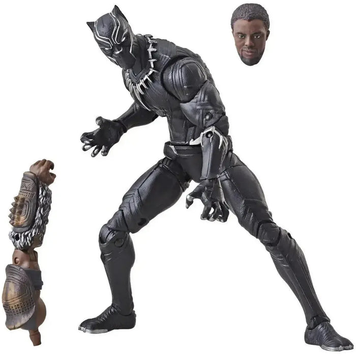 Marvel - Black Panther Action Figure (6") - Marvel Legends Series [Build a Figure: M'Baku]