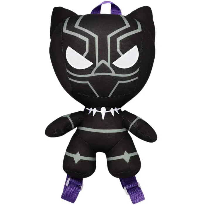 black panther mini backpack Marvel - Black Panther Plush Mini Backpack (12")