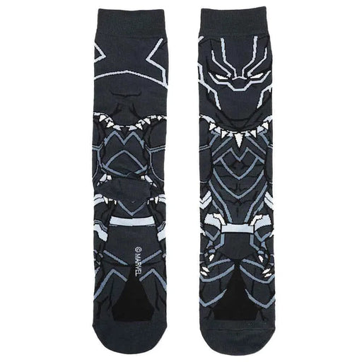 Marvel: Black Panther - T'Challa Character Crew Socks - Bioworld - Animigos Series