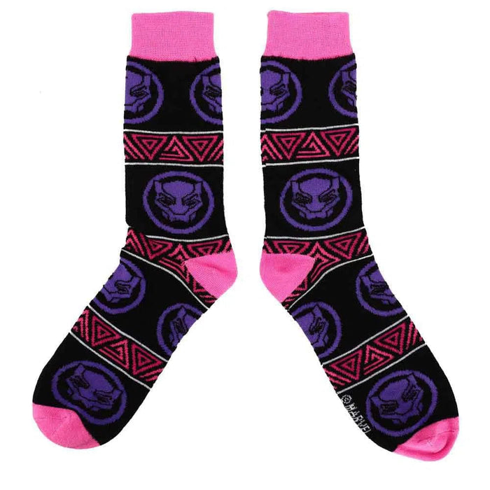 Marvel: Black Panther - Wakanda Forever Crew Socks (5 Pairs) - Bioworld